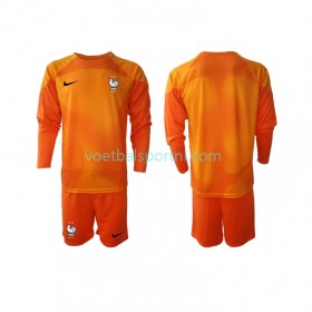 Frankrijk Doelman Kind Uit Tenue World Cup 2022 L/S